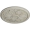 Ekena Millwork Kaya Ceiling Medallion (Fits Canopies up to 5 1/4"), 23 5/8"OD x 1 1/2"P, Pot of Cream Crackle CM23KAPCC - alternate 2